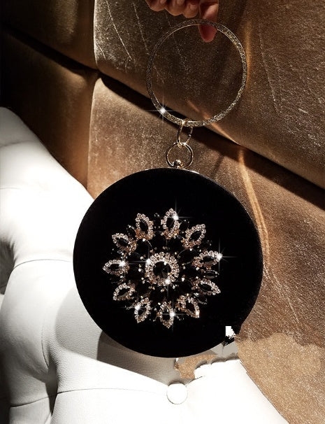 Clutch Pequeño de Terciopelo LOLIBOX para Mujer